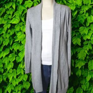 Dip Gray Cardigan Duster